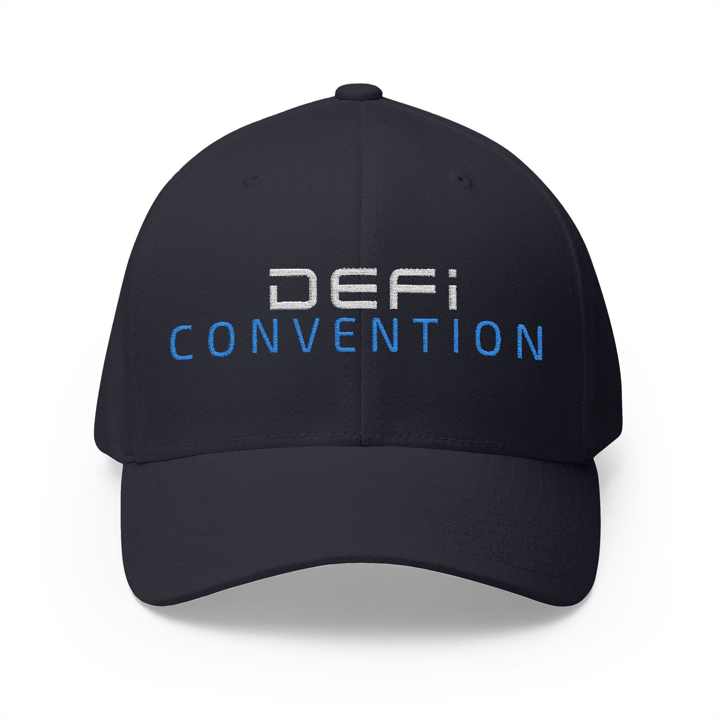 DEFi Closed-Back Structured Cap Embroidered Large letters (4) colors
